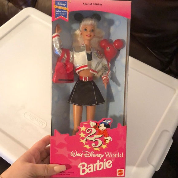 25th anniversary walt disney world barbie